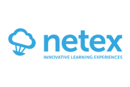 Netex-factor-humano-RRHH-logo-azul-paracaidas-nube