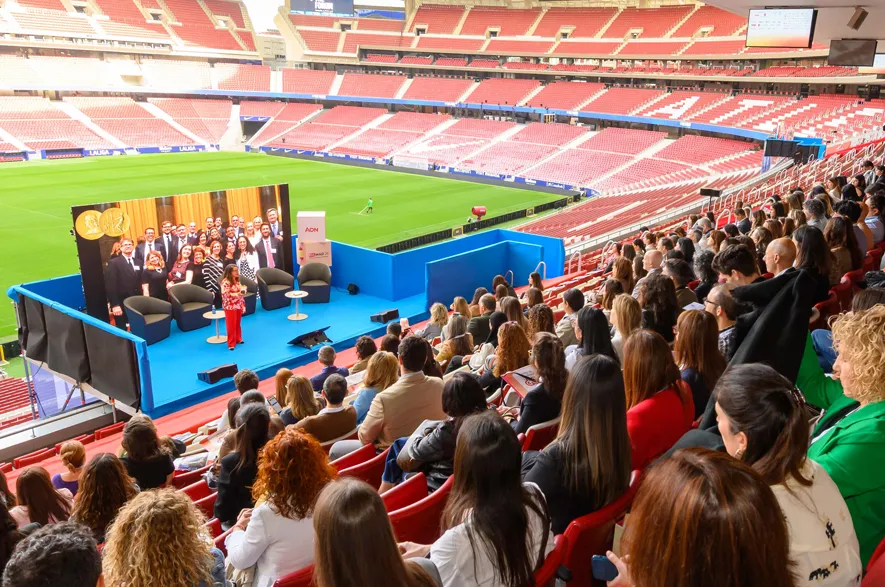 Sala de ponencias en el evento Factor Humano Madrid 2026